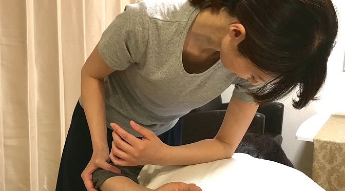 フルボディ整体、セルライト 足 Ｋ様20190331｜心月整体院・大阪施術院・女性専用サロン