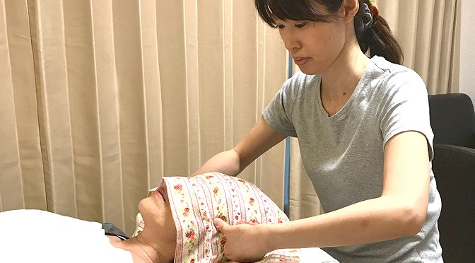 小顔矯正、セルライト 二の腕 Ｕ様20180701｜心月整体院・大阪施術院・女性専用サロン